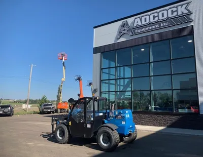 Used 2017 GENIE GTH-5519 TELEHANDLER Telehandlers Alberta CA | Adcock Equipment #1418045