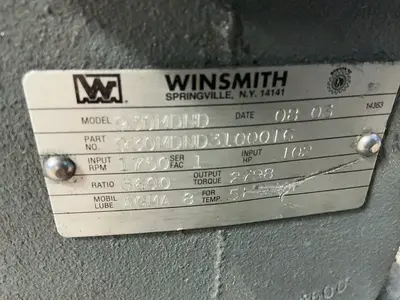 Used 2003 WINSMITH 930MDND Motors (misc) Ohio US | HGR 24 #1541543