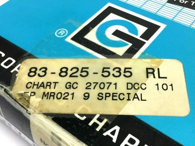 New | in-Stock GRAPHIC CONTROLS RECORDING CHARTS GC Systems | Maverick Industrial Sales #1109771