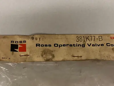 Used ROSS 381K77-B Miscellaneous Equipment (Electrical & Power) | Surplus Asset Holdings #1202994