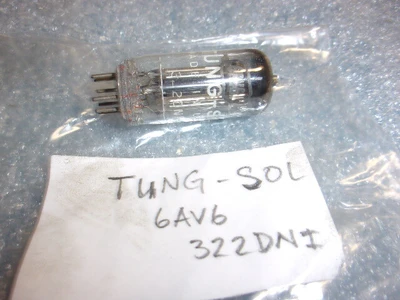 USED TUNG-SOL 6AV6 322DNI