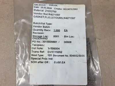 NEW LETOURNEAU R4271597