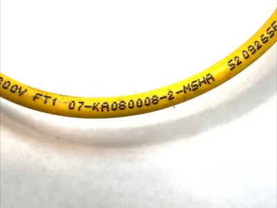 USED OMRON SENSOR CABLE 1M W/ HARNESS 07‑KA080008‑2‑MSHA