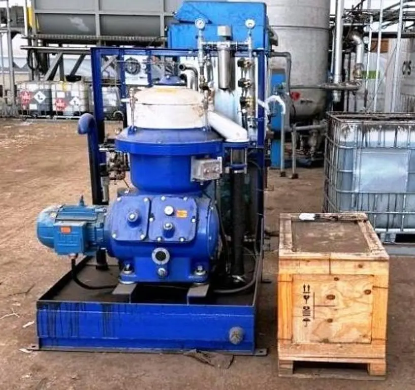 Alfa-Laval MOPX 207 SGT-24-60 oil purifier skid, SS.