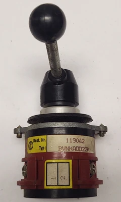 Small Drum Switch 119042 BVNKADD22K Made in Germany 20Amp at 220VAC Stackable