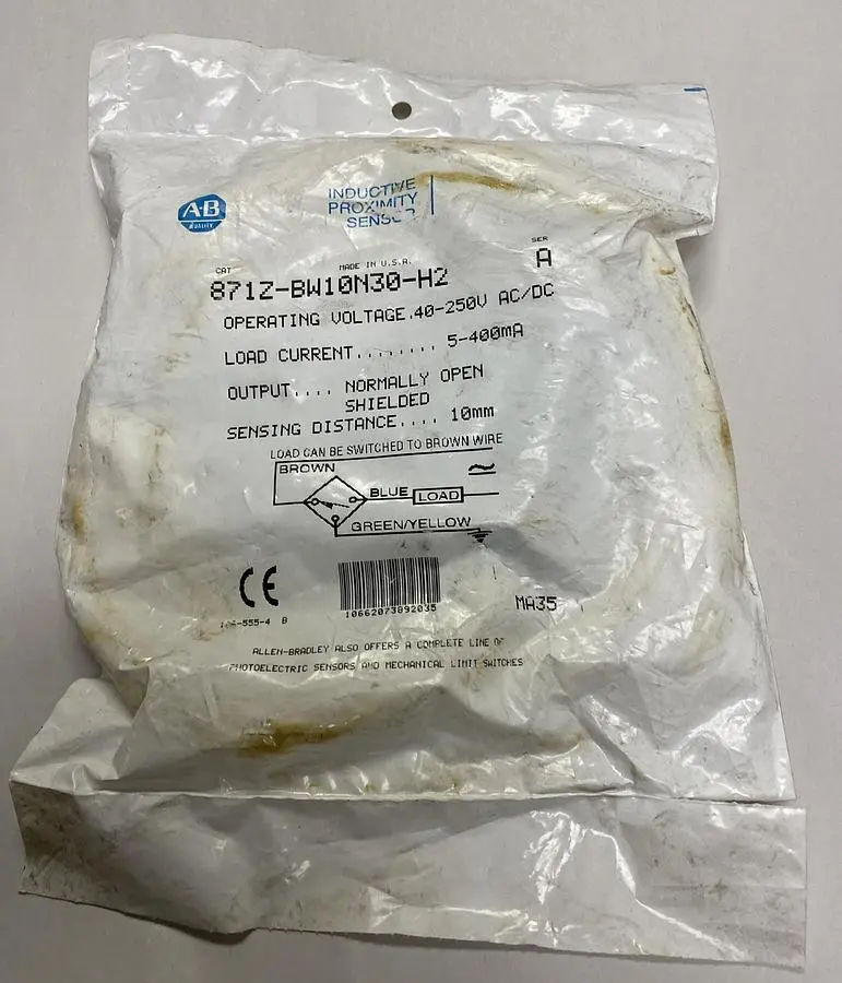 Used ALLEN-BRADLEY 871Z-BW10N30-H2 Proximity Sensors Ohio US | Surplus Asset Holdings #1206147