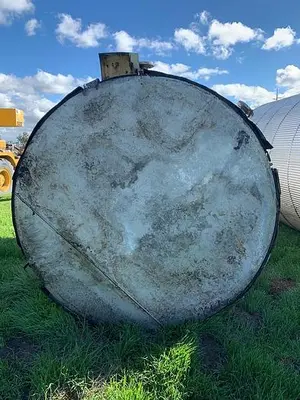 Tank, 2,100 Gallon, 316L Stainless Steel, UL 142 Rated, #S743620