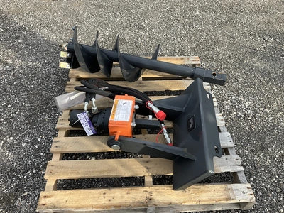 Used WOLVERINE MAD-12-12D MINI SKID STEER AUGER DRIVE & BIT Skid Augers Michigan US | Miedema Asset Management Group #1487879