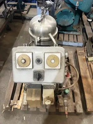Westfalia SA 1-02-175 pilot plant separator, 316SS.