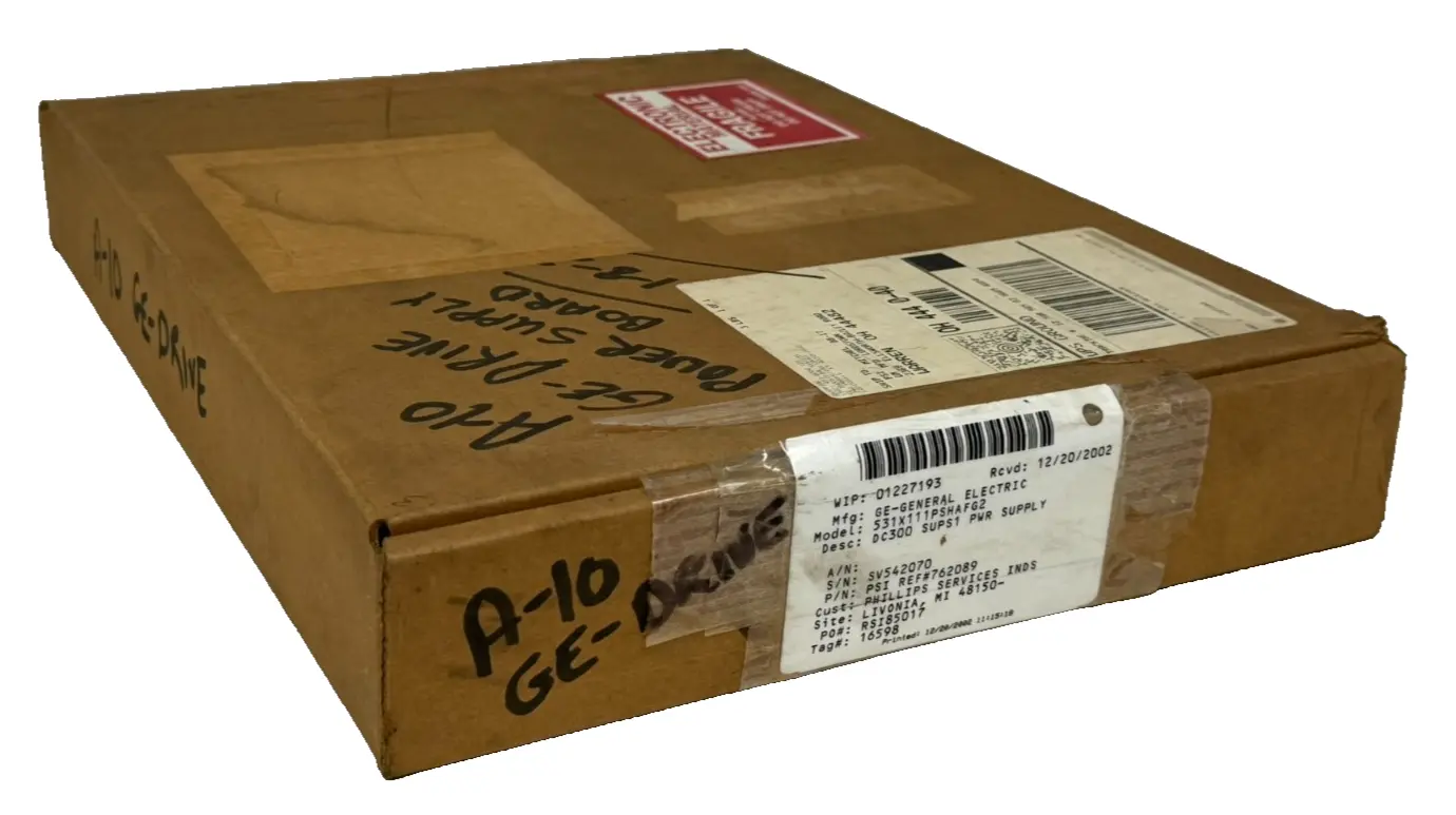 NEW GENERAL ELECTRIC 531X111PSHAFG2 POWER SUPPLY BOARD MCF DC3000 SUPS1
