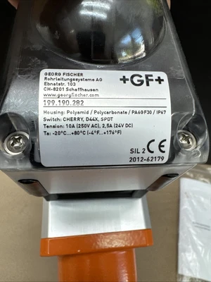 New No Box Georg Fischer 199.240.004 Actuated Valve DN80 3" PA 40 Warranty 🇺🇸