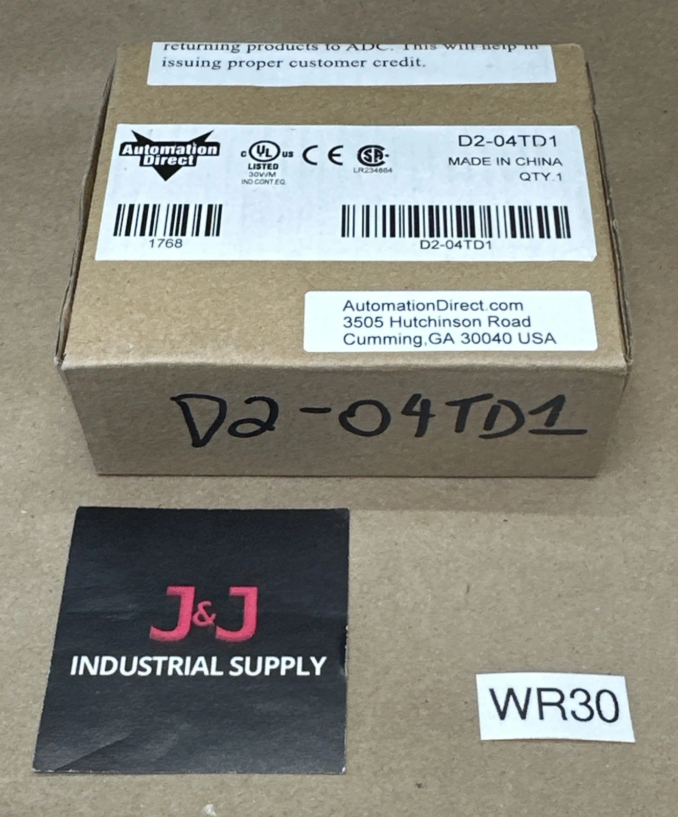 NEW Automation Direct D2-04TD1