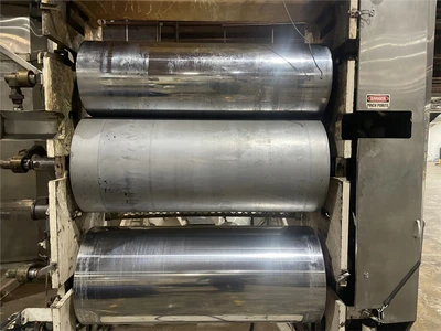 54" Wide Welex Sheet Stack, 18" x 24" x 24" Diameter Rolls