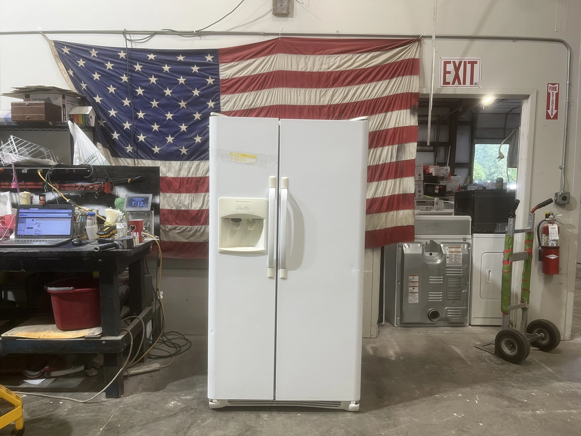 Used FRIGIDAIRE SIDE BY SIDE Refrigerators Michigan US | Miedema Asset Management Group #1313579