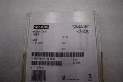 NEW Siemens SIMATIC S7-300 6ES7 953-8LF31-0AA0 64KB Memory Card STOCK G1A