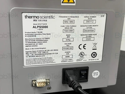 NEW Thermo Scientific ALPS5000