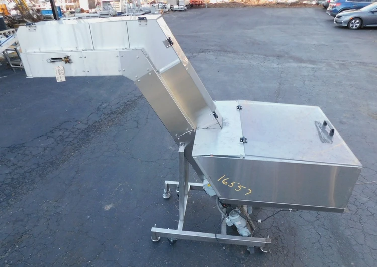 Used SHIBUYA HOPPMANN PREFEEDER H25 Incline Conveyors New Jersey US | Champion Trading Corporation #423383