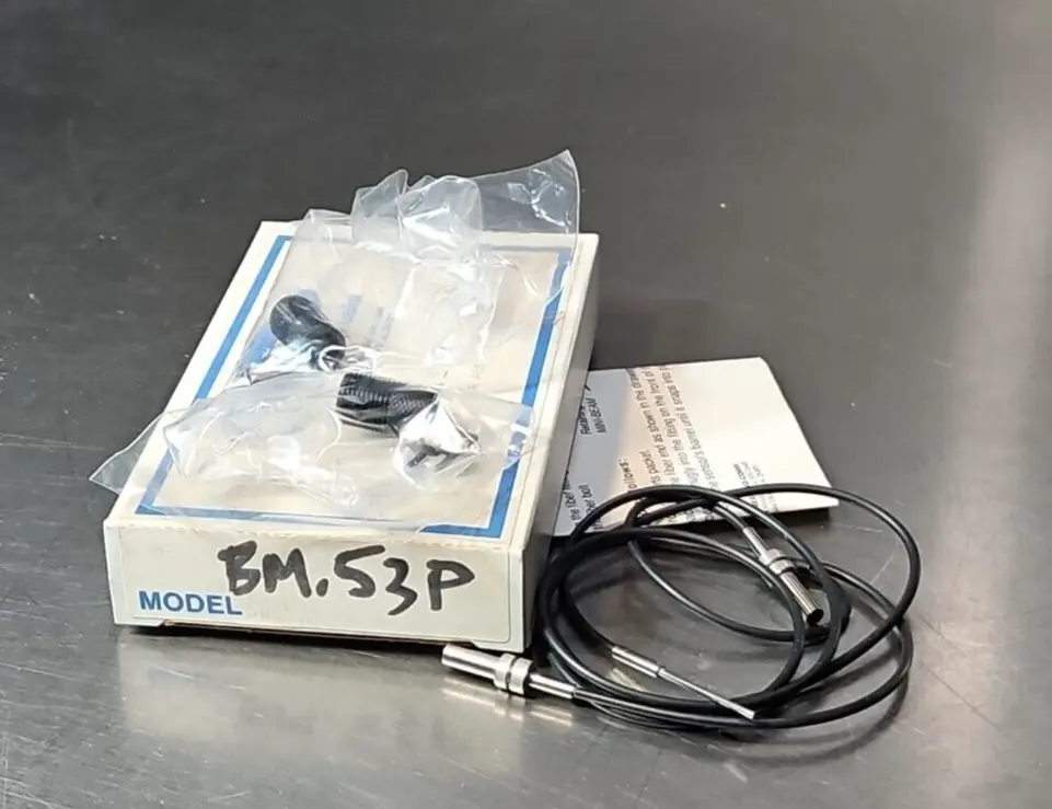 BANNER BM.53P FIBER OPTIC CABLE. Loc5D10