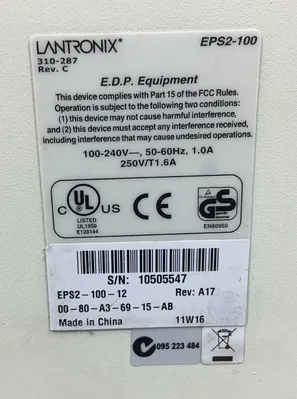 Used Lantronix _UNKNOWN_ Misc Networking Equipment South Carolina US | Palmetto Automation #1183057