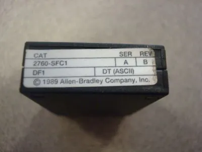 Allen Bradley 2760-SFC1 PLC-5 Protocol Cartridge Used
