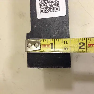 UNKNOWN MAKE Mold Clamp Open Toe CLAMP246 USED