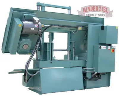 New | in-Stock W.F. WELLS F-16-3 Horizontal Band Saws Michigan US | Vander Ziel Machinery Sales #480331