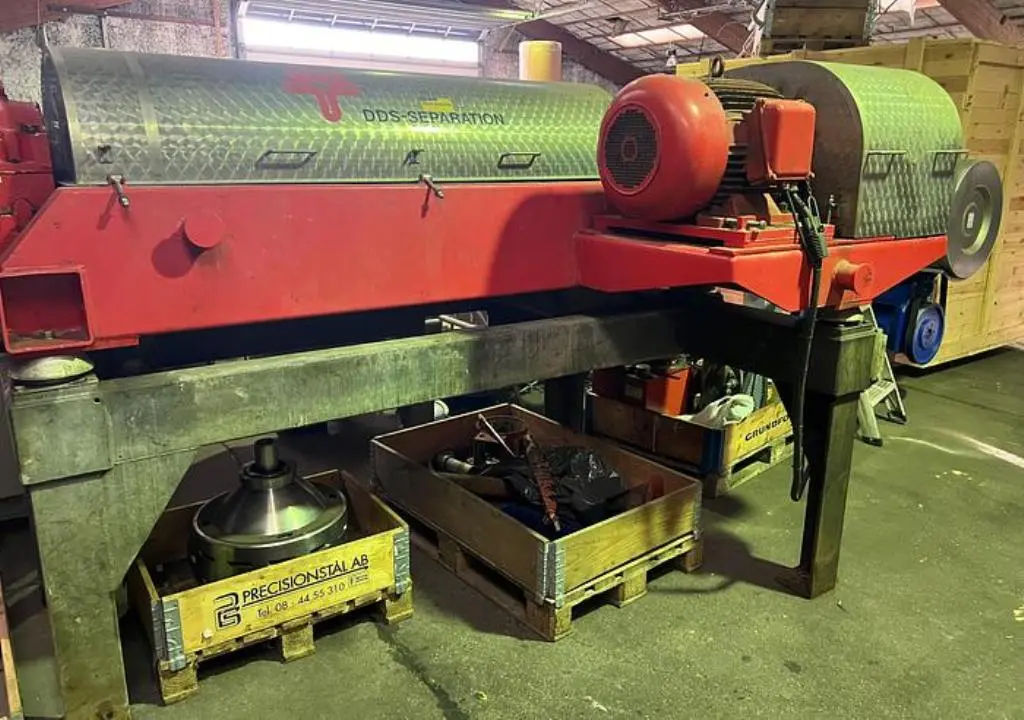 (2) Hysep/DDS MD 53C (20x58) decanter centrifuges, Duplex SS.