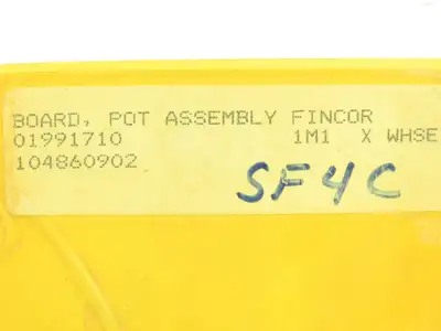 Fincor 104860201 104860902 Control Board Assembly Assy Rev B Pot Adj Circuit