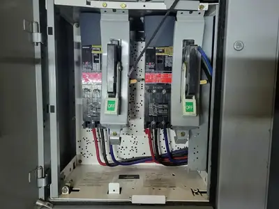 Dual 80A Circuit Breaker MCC Bucket