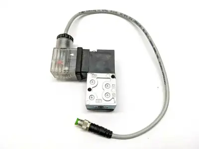 45A-AA1-DDAJ-1JM | MAC  Solenoid Valve w/ 3 Pin Connector - Used