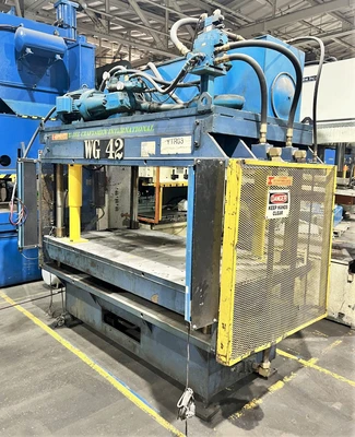 USED 2000 DIE CRAFTSMEN INTERNATIONAL DIE CRAFTSMEN INTERNATIONAL WG-42 PRESS