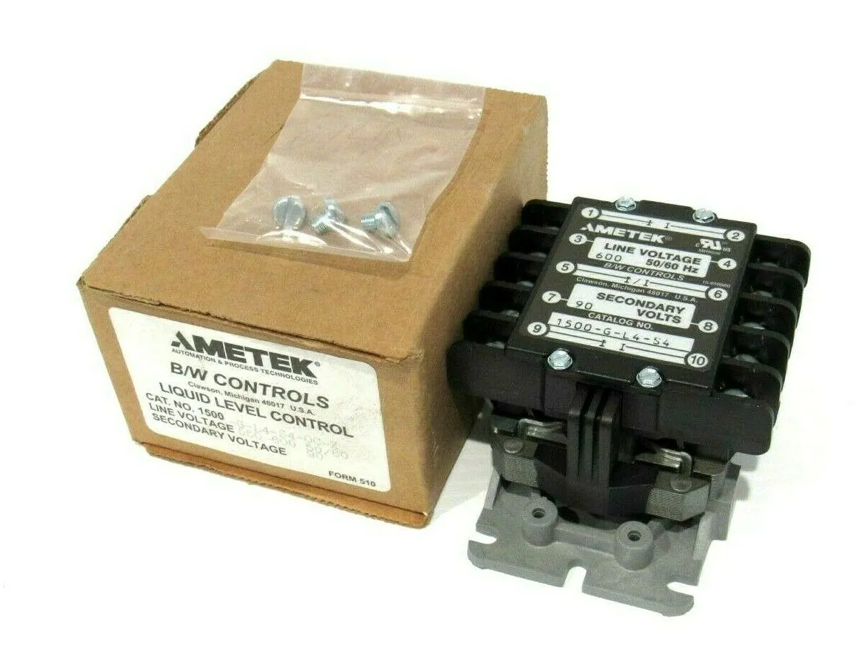 NEW AMETEK 1500-G-L4-S4-OC-X LIQUID LEVEL CONTROL 1500GL4S4OCX