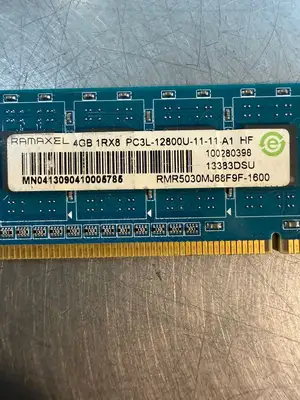 Ramaxel RMR5030MJ68F9F-1600 4GB 1RX8 PC3L-12800U-11-11-A1 (5.3.5)
