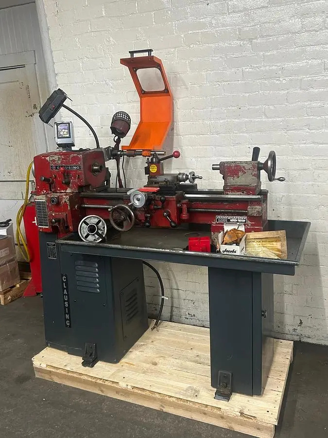 Used CLAUSING 4904 Engine Lathes Rhode Island US | Gold Machinery #1362763