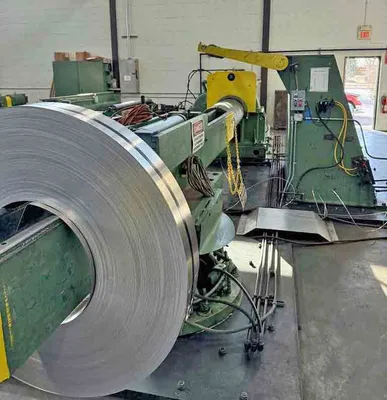 54" x 6.50" x 20,000# Stamco Slitting Line