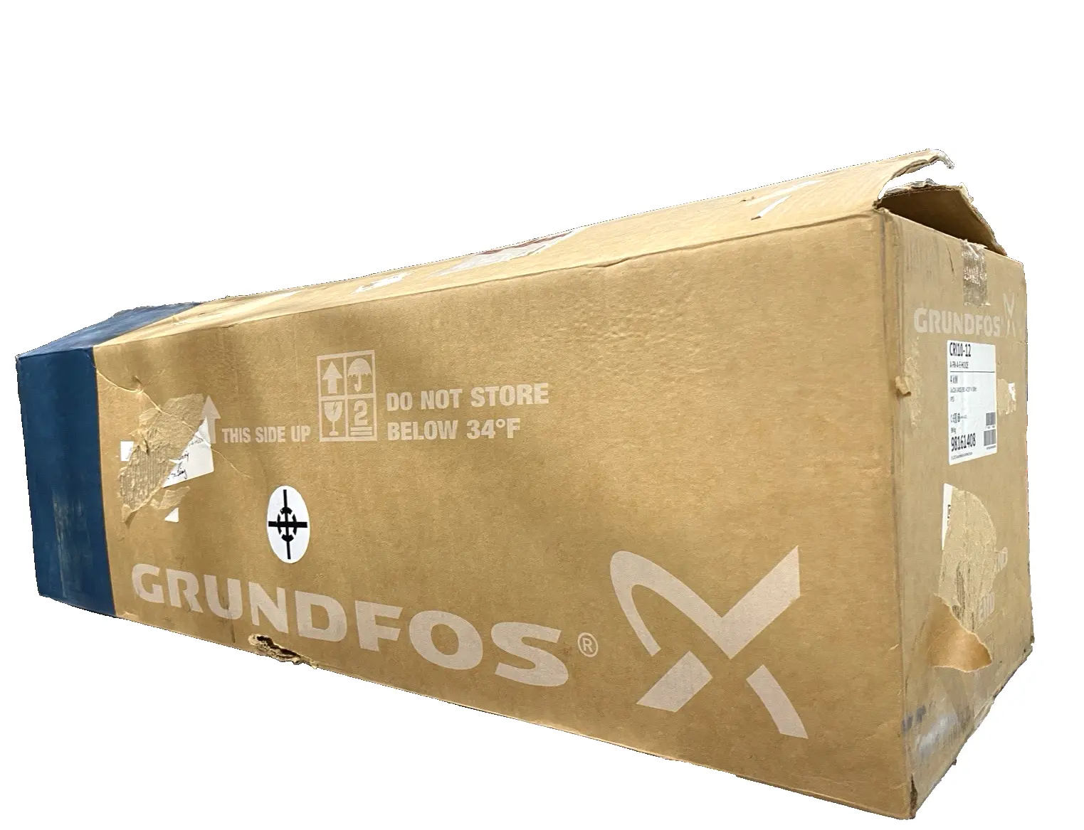 CRI 10-12 A-FN-A-E-HQQE | Grundfos  Vertical, Multistage Centrifugal Pump 98161408 - New