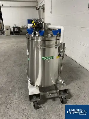 USED Precision 125 Liter Integrated Biosystems Cryovessel, 316L S/S, 50/65#