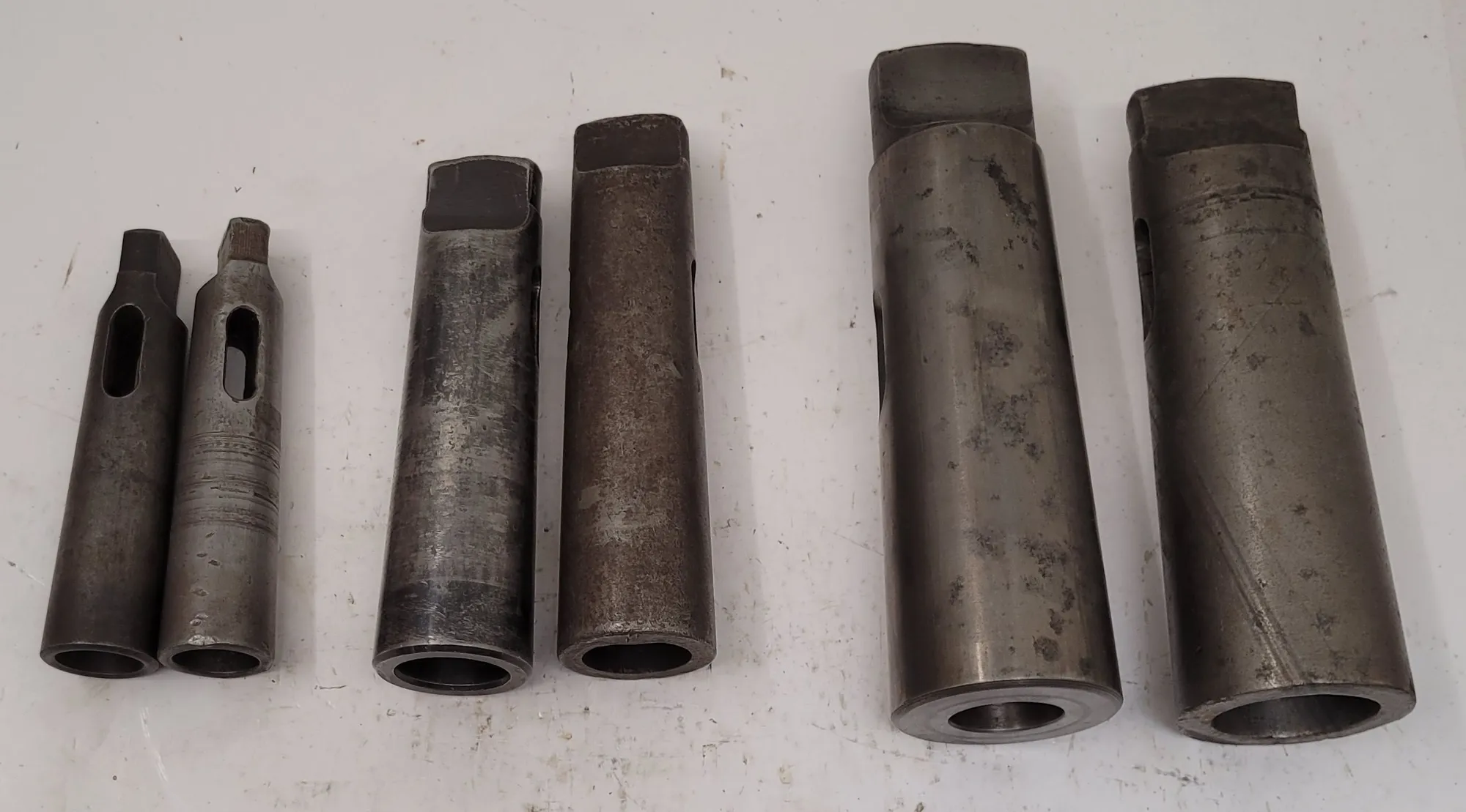 USED Morse Morse Taper Adapter Sleeves