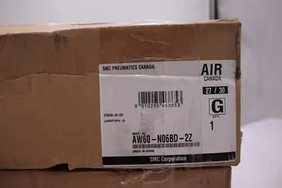 SMC AW60-N06BD-2Z 125PSI NEW IN BOX TWO AVAILABLE STOCK S-314
