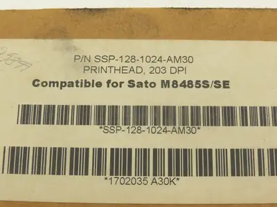 Gulton SSP-128-1024-AM30 Thermal Print Head Sato M-8485S/SE 203 DPI
