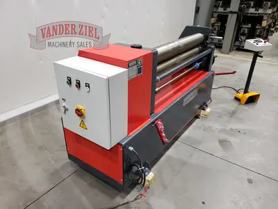 Akyapak ASM140-12/5.0 (4' x 1/4") 3 Roll Plate Bending Roll - NEW