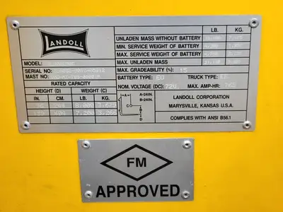 Used 2009 LANDOLL SL80SE90D Misc Forklifts British Columbia CA | Lenmark #238185