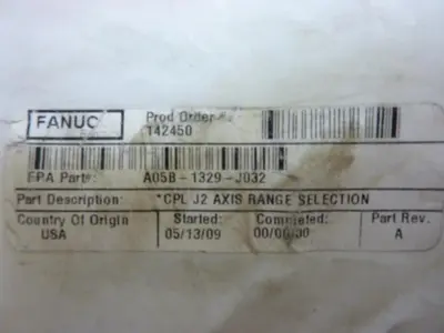 USED FANUC A05B-1329-J032