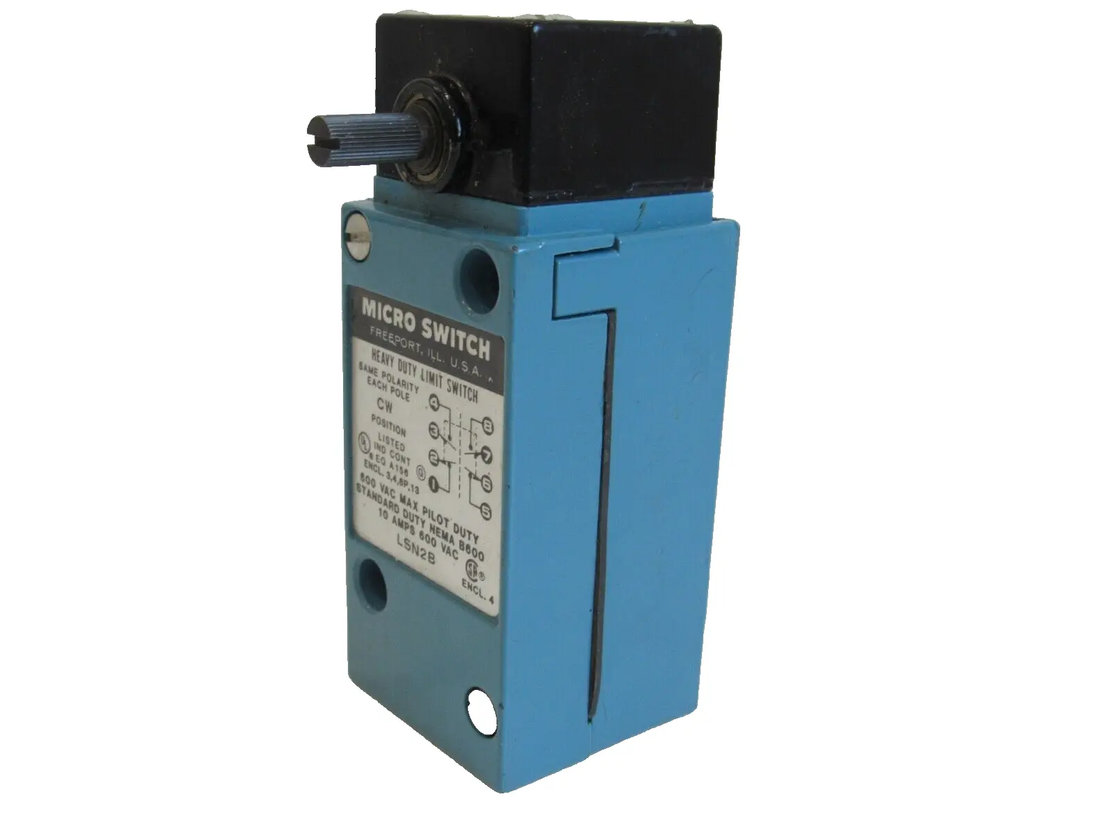 NEW HONEYWELL MICRO SWITCH LSN2B LIMIT SWITCH