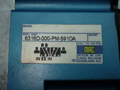 USED MAC VALVES 82AFC000TMDAAP1DA