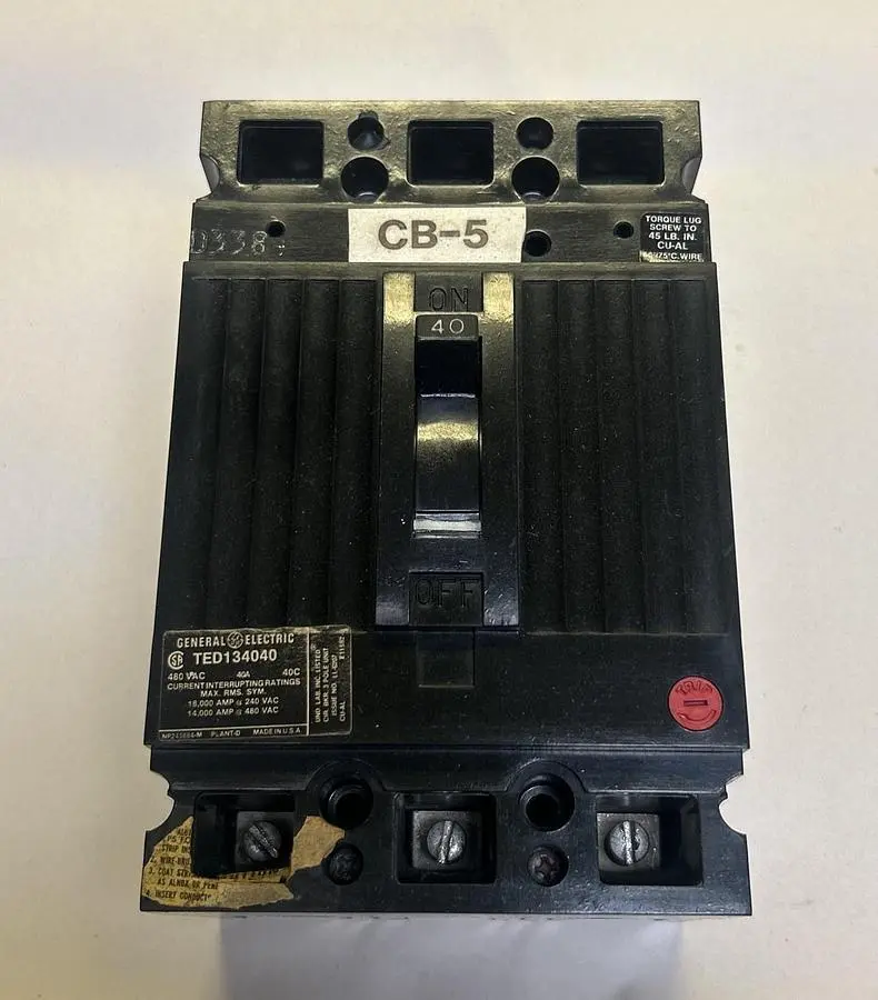 Used GE TED134040 Miscellaneous Equipment (Electrical & Power) | Surplus Asset Holdings #1203710