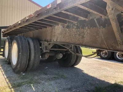 Used 2000 FRUEHAUF 43' X 96 Flatbed Trailers Louisiana US | Proxy Equipment #1377796