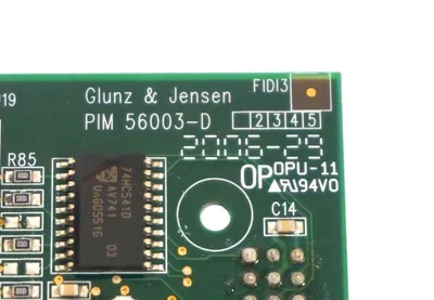 USED GLUNZ AND JENSEN PIM-III10025326 PC BOARD PIM-56003-D , PIMIII10025326
