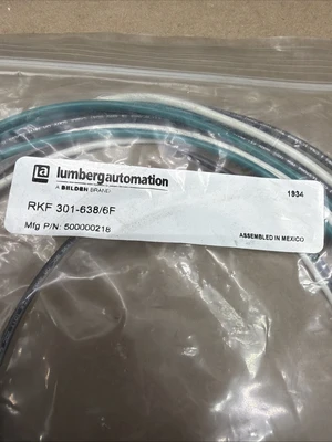 NEW Lumberg RKF 301-638/6F