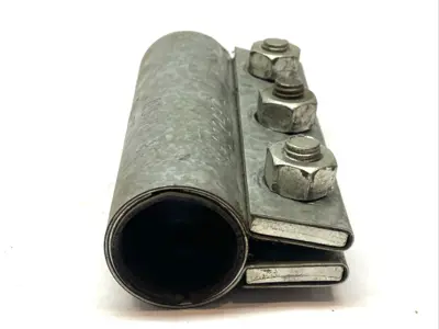 USED MORRIS COMPRESSION COUPLING 1.5" OD 6" LENGTH